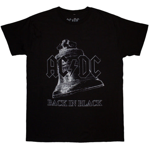 AC/DC Back In Black Bell Official T-Shirt