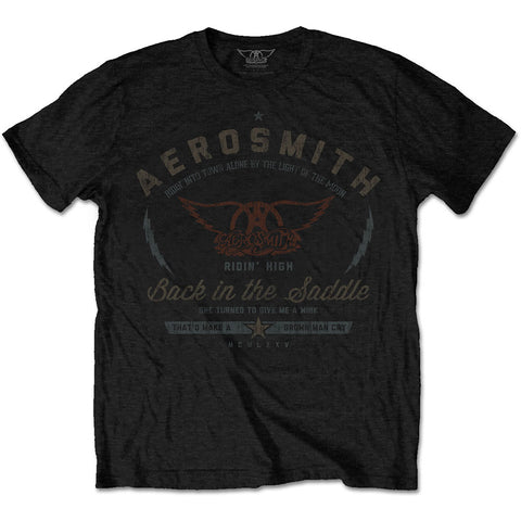 Aerosmith Back In The Saddle Official T-Shirt