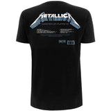 Metallica Master Of Puppets Tracks Official T-Shirt