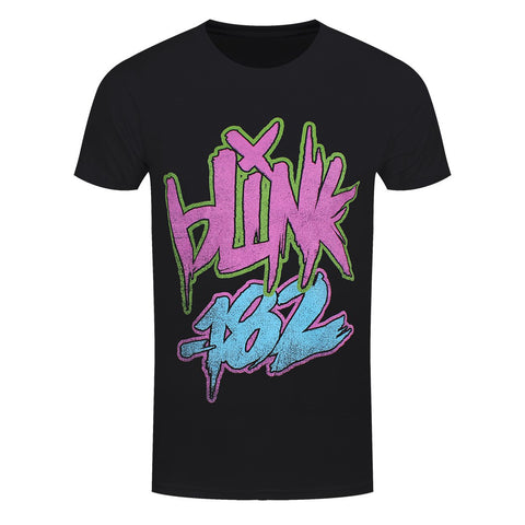 Blink 182 Neon Logo Official T-Shirt