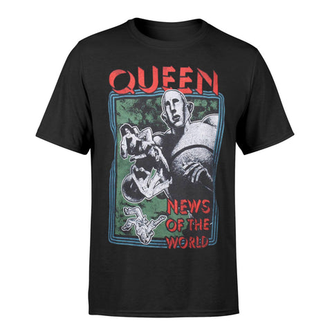 Queen News Of The World Official T-Shirt