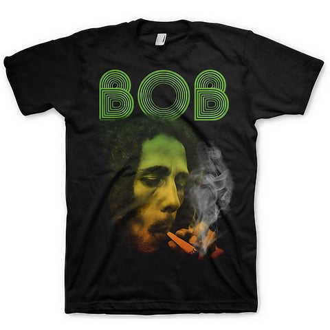 Bob Marley Smoking Official T-Shirt