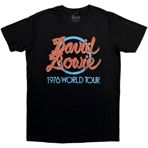 David Bowie 1978 World Tour Official T-Shirt