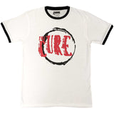 The Cure Logo Official Ringer T-Shirt
