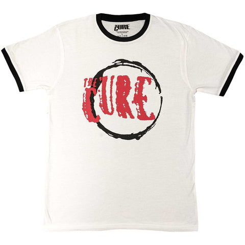 The Cure Logo Official Ringer T-Shirt