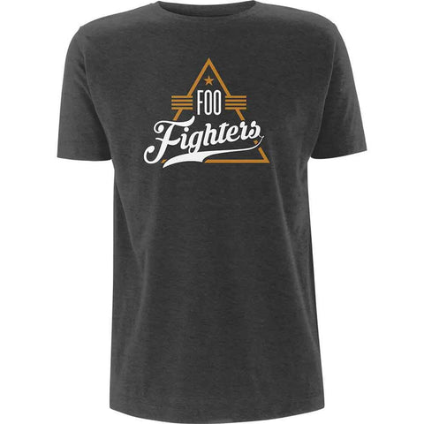 Foo Fighters Triangle Logo Official Heather T-Shirt
