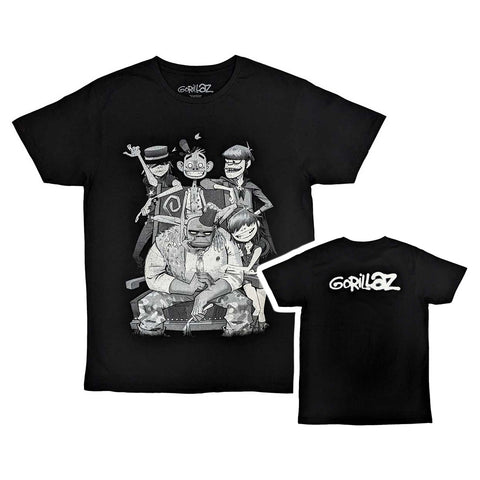 Gorillaz George Spray Official T-Shirt