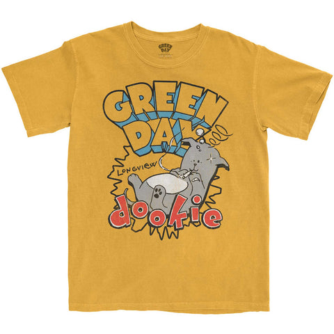 Green Day Dookie Longview Official T-Shirt