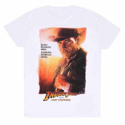 Indiana Jones And The Last Crusade Official Poster T-Shirt