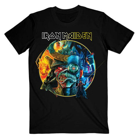 Iron Maiden Future Past Tour 23 Circle Official T-Shirt