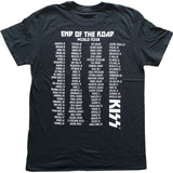 Kiss End Of The Road Tour Official T-Shirt