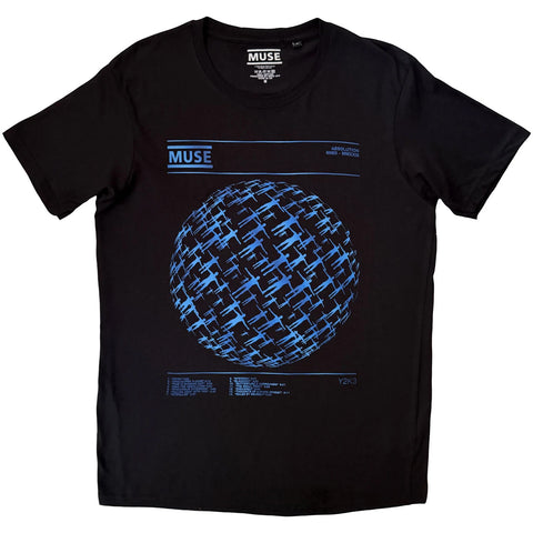Muse Absolution Official Black T-Shirt
