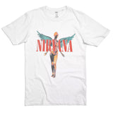Nirvana Angelic Official White T-Shirt