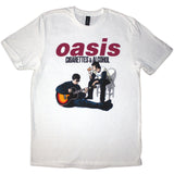 Oasis Cigarettes & Alcohol Official White T-Shirt