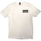 Oasis Definitely Maybe Promo Official White T-Shirt