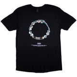 Oasis Definitely Maybe Tambourine Official Black T-Shirt