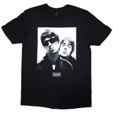 Oasis Noel & Liam Photo Official Black T-Shirt