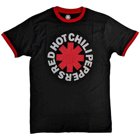 Red Hot Chili Peppers Asterix Official Ringer T-Shirt