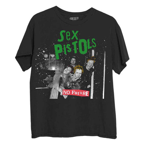 Sex Pistols Cover Photo Official Black T-Shirt