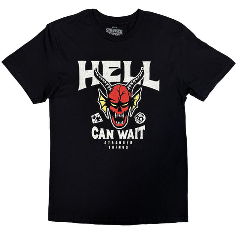 Stranger Things Hell Can Wait Official T-Shirt