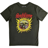 Sublime Yellow Sun Official Green T-Shirt