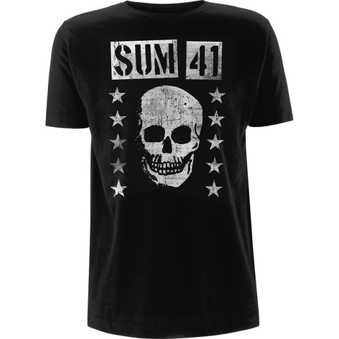 Sum 41 Grinning Skull Official T-Shirt