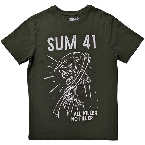 Sum 41 All Killer No Filler Reaper Official T-Shirt