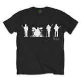 The Beatles Saville Row Silhouette Lineup Official T-Shirt