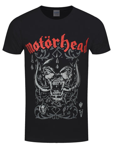 Motorhead Playing Card Official T-Shirt