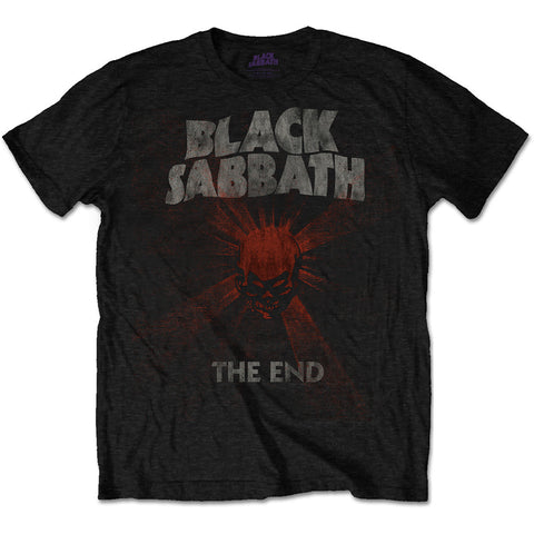 Black Sabbath The End Skull Shine Official T-Shirt