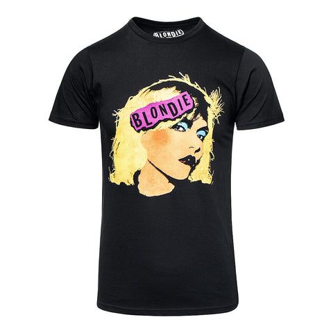 Blondie Punk Logo Official T-Shirt