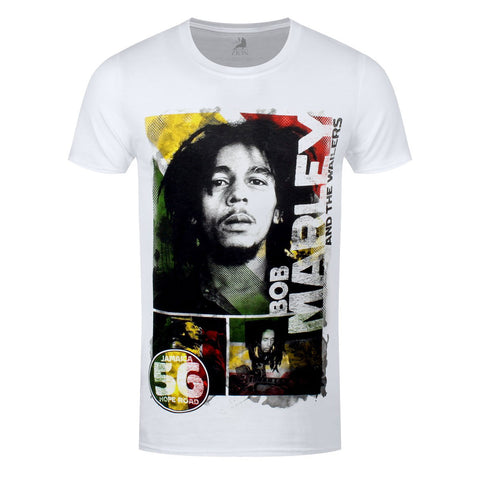 Bob Marley 56 Hope Road Rasta Official T-Shirt