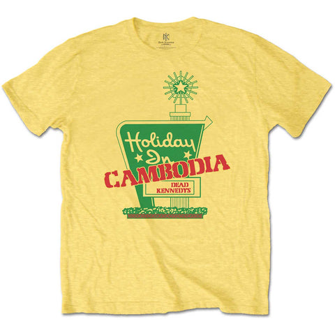 Dead Kennedys Holiday In Cambodia Official T-Shirt