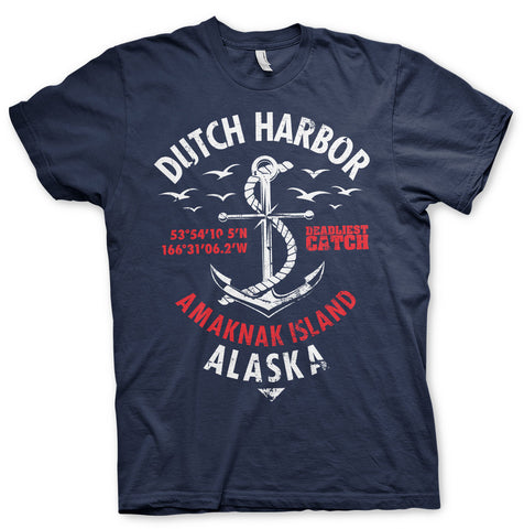 Deadliest Catch Dutch Harbor Alaska Official T-Shirt