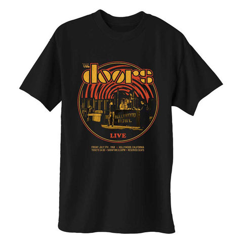 The Doors Live 68 Retro Official T-Shirt
