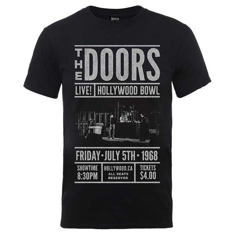 The Doors Advance Final Hollywood Bowl Official T-Shirt