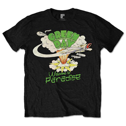 Green Day Welcome To Paradise Official T-Shirt