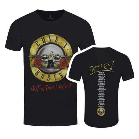 Guns N Roses Not In This Lifetime Tour Official T-Shirt