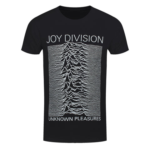 Joy Division Unknown Pleasures Official Black T-Shirt