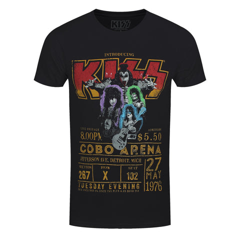 Kiss Cobo Arena 76 Official Eco T-Shirt
