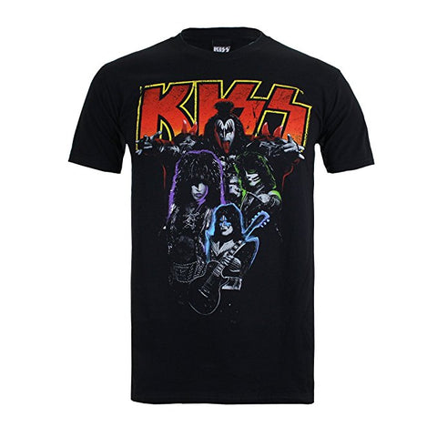 Kiss Neon Band Official T-Shirt