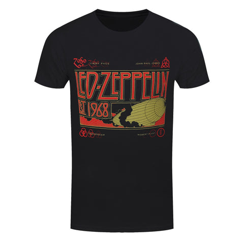 Led Zeppelin & Smoke Official T-Shirt