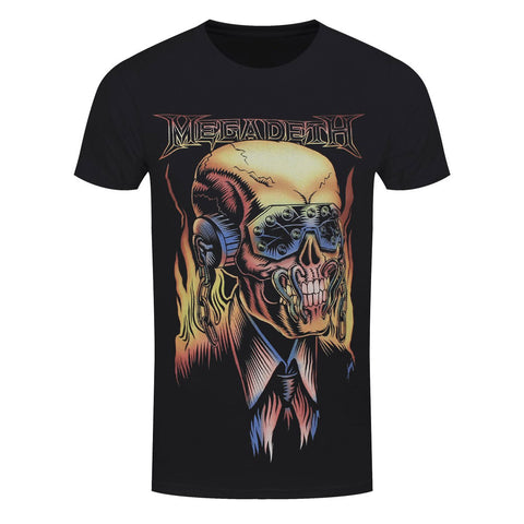 Megadeth Flaming Vic Official T-Shirt