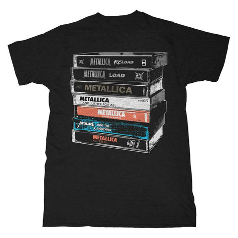 Metallica Cassettes Official T-Shirt
