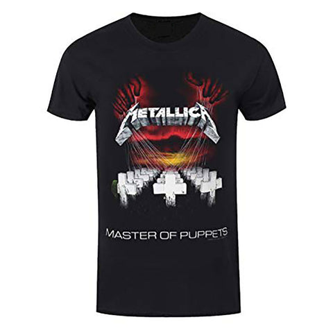 Metallica Master Of Puppets Euro Tour 86 Official T-Shirt