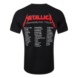 Metallica Master Of Puppets Euro Tour 86 Official T-Shirt