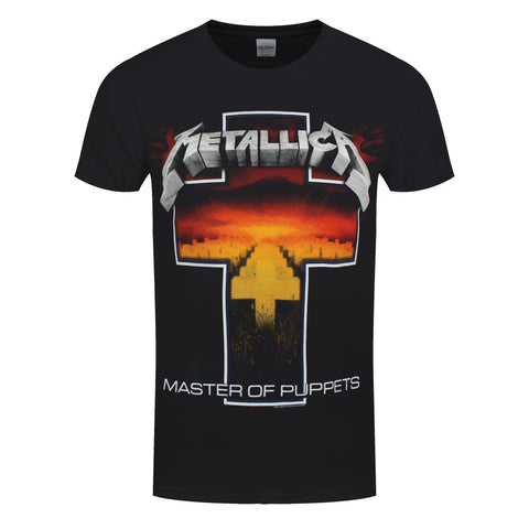 Metallica Master Of Puppets Cross Official T-Shirt