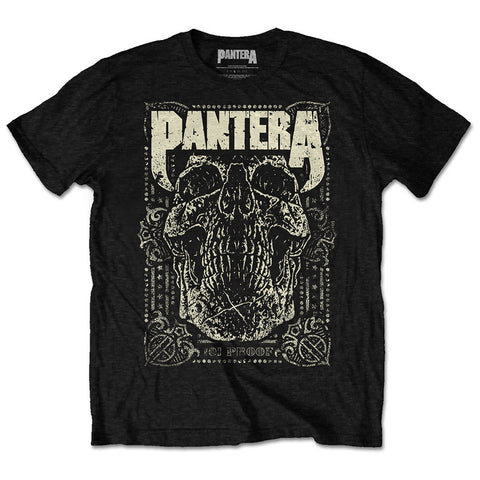 Pantera 101 Proof Skull Official T-Shirt