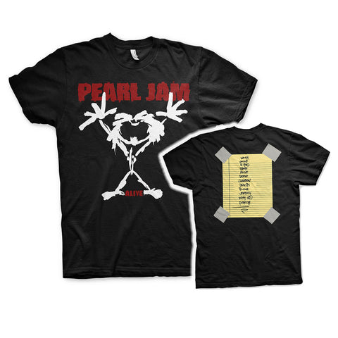Pearl Jam Stickman Official T-Shirt