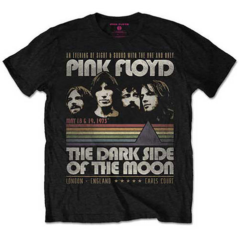 Pink Floyd Vintage Stripes Official T-Shirt